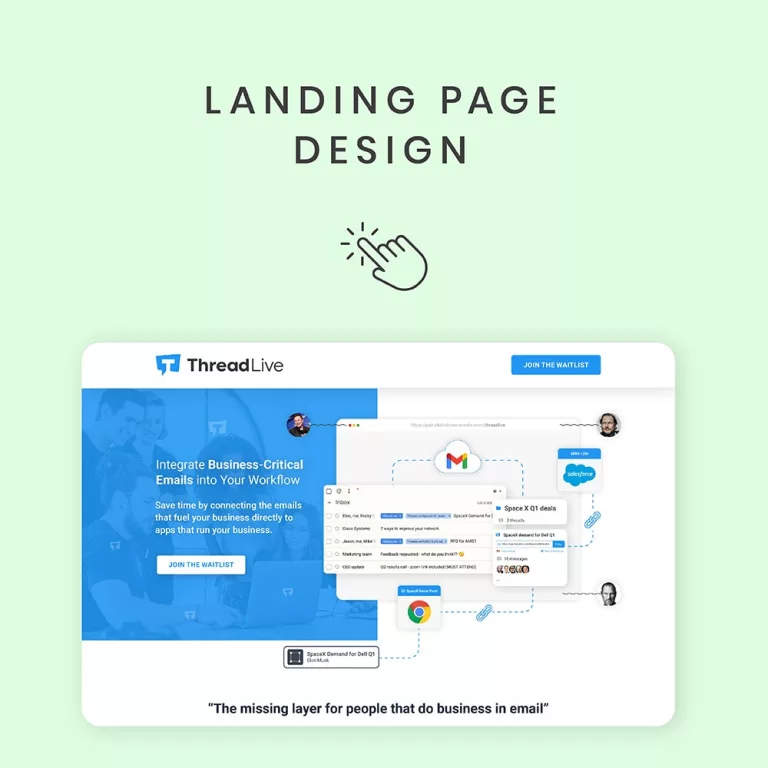 Landing page Design by ahsanaq